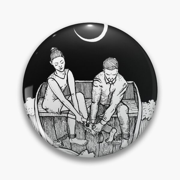 Item preview, a couple on a boat designed and sold by 4-piece-drawing.