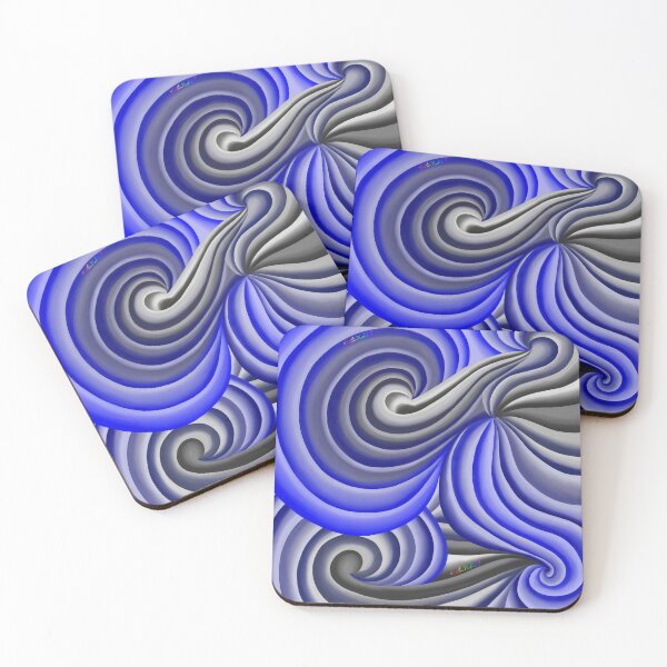 Item preview, Ocean Swirls in Storm Clouds by Heather Nafe Art designed and sold by HeatherNafeArt.