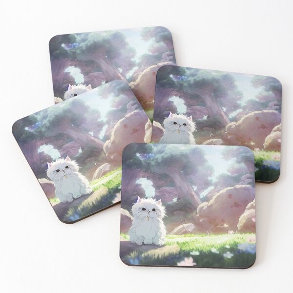 Item preview, Gato persa esponjoso en el bosque designed and sold by Pet Shelter.