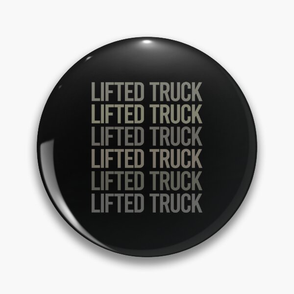 Item preview, Gray Text Art Lifted Trucks designed and sold by TartSpiderWeb.