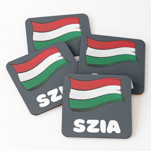Item preview, Szia (hello in Hungarian) Hungary flag Hungarian  designed and sold by Pommallina.