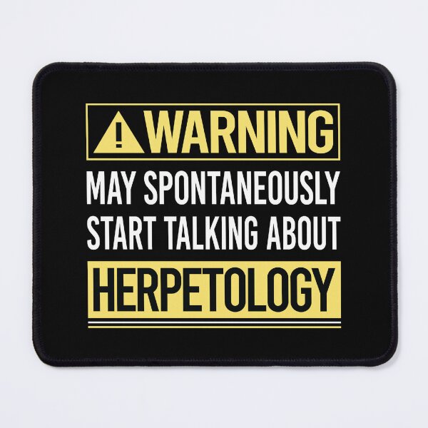 Item preview, Warning About Herpetology Herping Herp designed and sold by WrightTrouble.