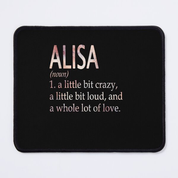 Item preview, Alisa Girl Name Definition designed and sold by Alexmdast.