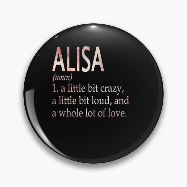 Item preview, Alisa Girl Name Definition designed and sold by Alexmdast.