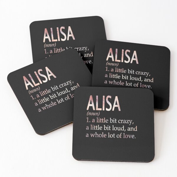 Item preview, Alisa Girl Name Definition designed and sold by Alexmdast.