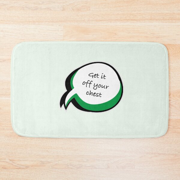Item preview, Get It Off Your Chest designed and sold by RedFirecracker.
