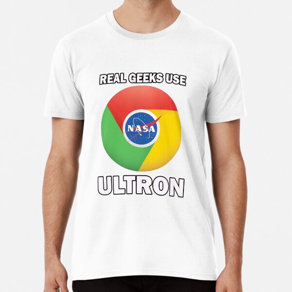 Google Ultron T-Shirt - Real Geeks use ULTRON Premium T-Shirt