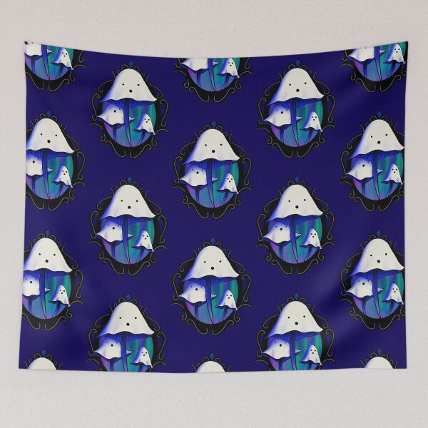 Item preview, Mushroom Ghost Portrait designed and sold by ileandraws.