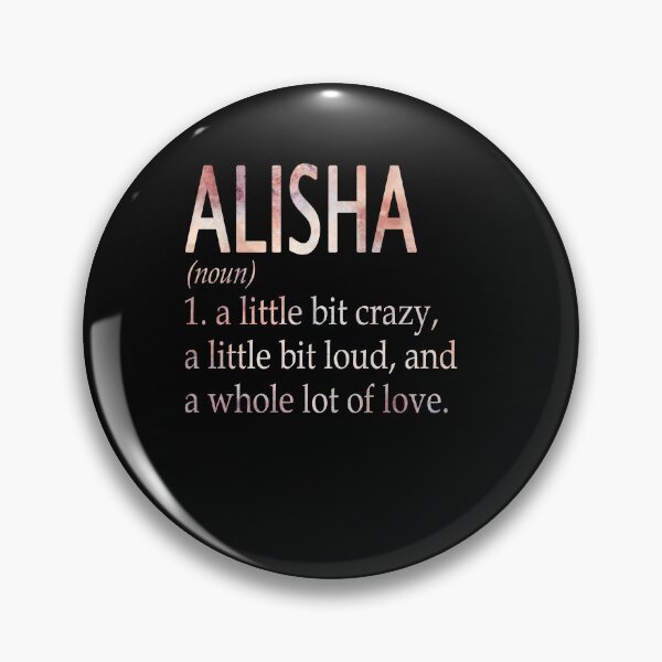 Item preview, Alisha Girl Name Definition designed and sold by Alexmdast.