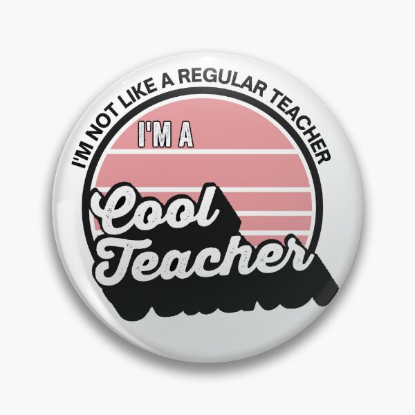 Item preview, I'm Not A Regular Teacher I'm A Cool Teacher Shirt, Funny Teacher Shirt, Gift for Teacher, Preschool Teacher, Teaching is a Work of Heart designed and sold by Olivergifts.