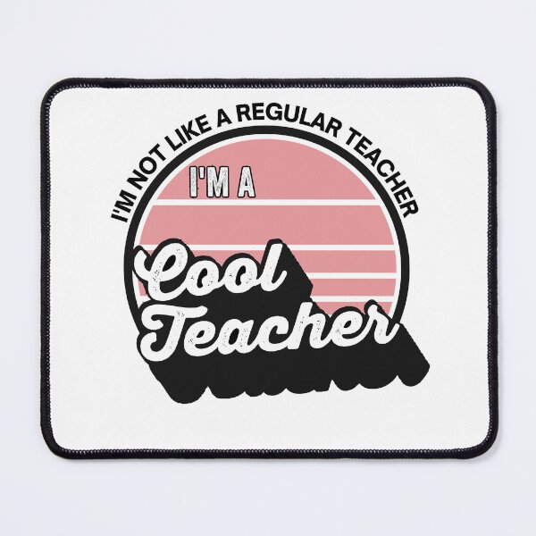 Item preview, I'm Not A Regular Teacher I'm A Cool Teacher Shirt, Funny Teacher Shirt, Gift for Teacher, Preschool Teacher, Teaching is a Work of Heart designed and sold by Olivergifts.