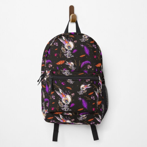 Item preview, Winged Bunny in Retro Orange and Purple designed and sold by GWTF-Designs.
