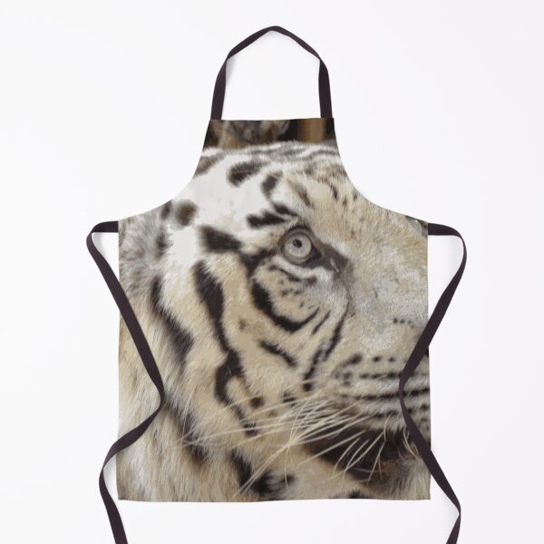 Item preview, White Tiger Hand Drawn Painting designed and sold by AnimalLover4eva.