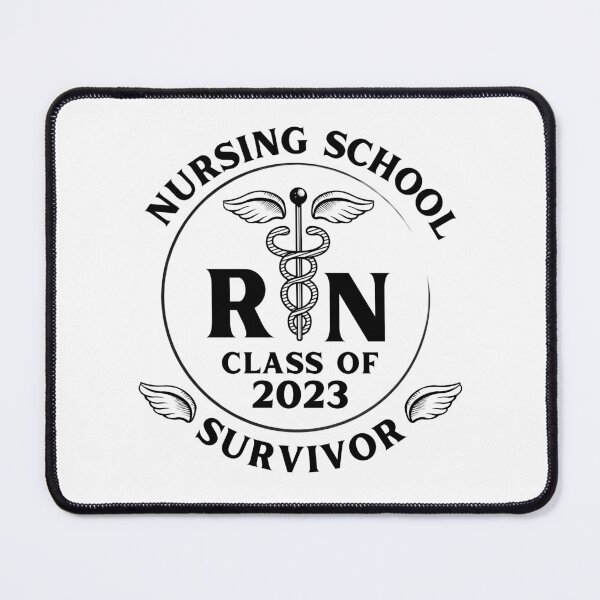 Item preview, Nursing School Survivor Class of 2023 RN Nurse designed and sold by Betsytiptoe.