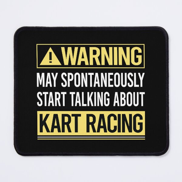 Item preview, Warning About Kart Racing designed and sold by WrightTrouble.