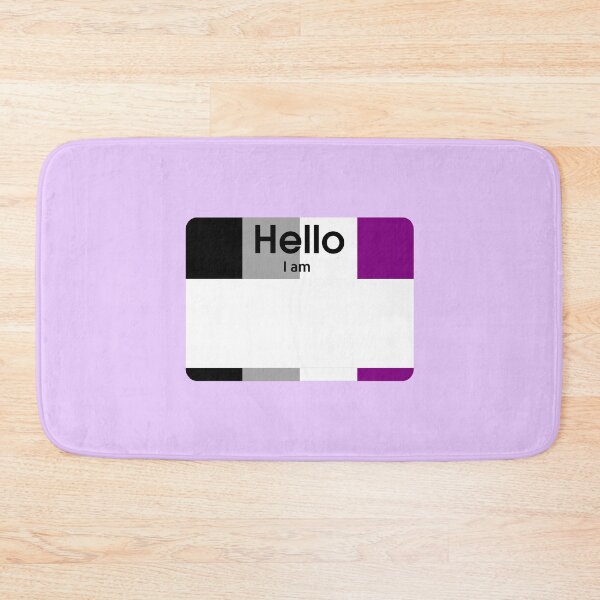 Item preview, Hello I am Ace Blank PRIDE Name Tag  designed and sold by everything4eva.