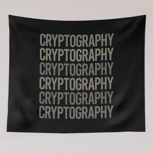 Item preview, Gray Text Art Cryptography designed and sold by TartSpiderWeb.