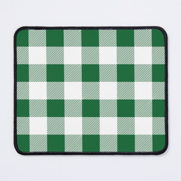 Item preview, Green and White Buffalo Plaid Pattern designed and sold by starrylite.