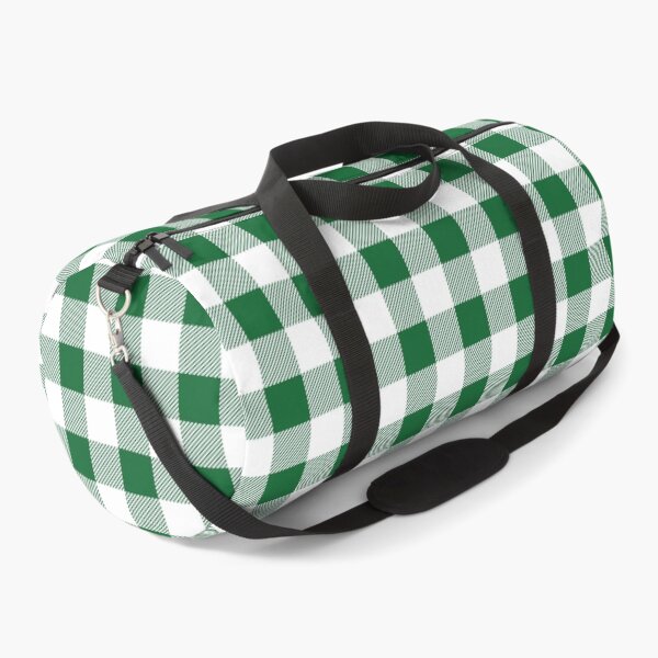 Item preview, Green and White Buffalo Plaid Pattern designed and sold by starrylite.