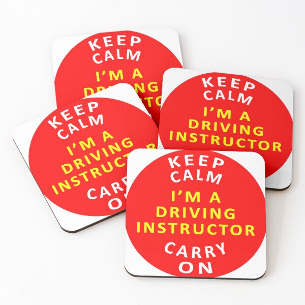 Item preview, Keep Calm - Carry On - I'm A Driving Instructor designed and sold by Ars-flos-est.
