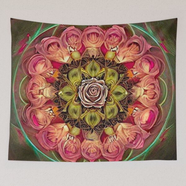 Item preview, Rosey Mandala designed and sold by darlene80184.
