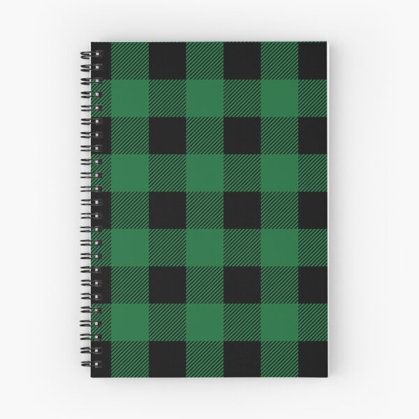 Item preview, Green and Black Buffalo Plaid Pattern designed and sold by starrylite.