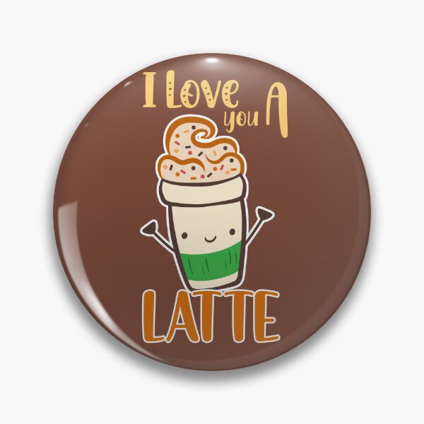 Item preview, I Love You A Latte - Pumpkin Spiced Latte designed and sold by Gay-Koala.