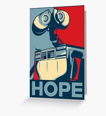 Trust in Wall-e Greeting Card