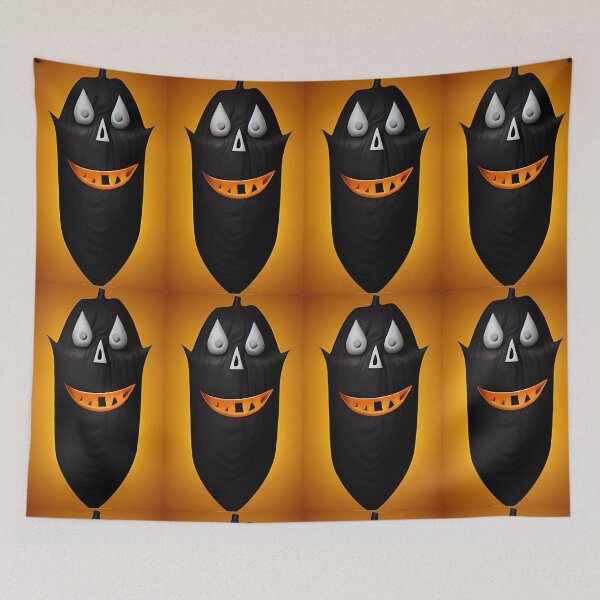 Item preview, Black Evil Pumpkin designed and sold by mayankg1100.