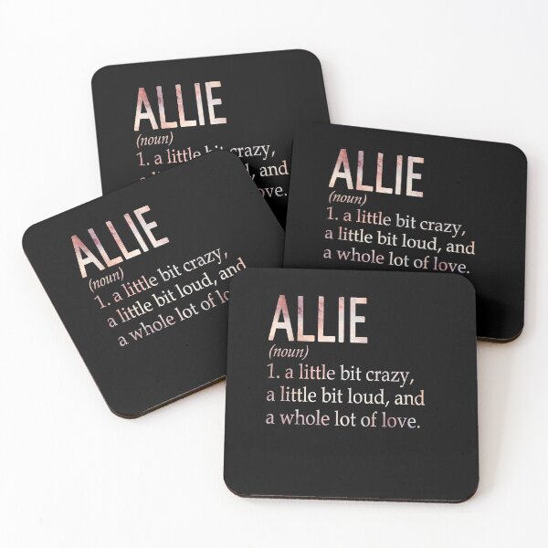 Item preview, Allie Girl Name Definition designed and sold by Alexmdast.