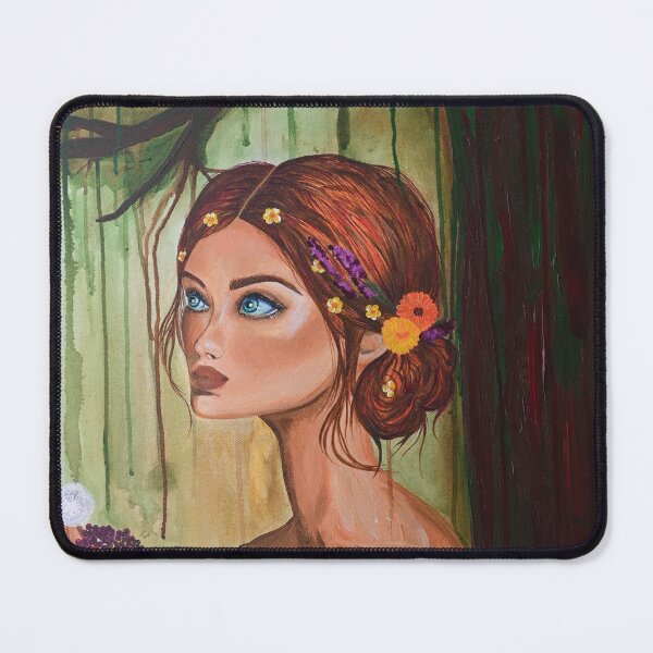 Item preview, Herbal Flower Floral Woodland Maiden Tree Art designed and sold by BritsCreative.