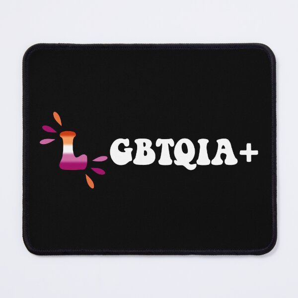 Item preview, I Put The L In LGBTQIA Plus Lesbian Flag White designed and sold by everything4eva.