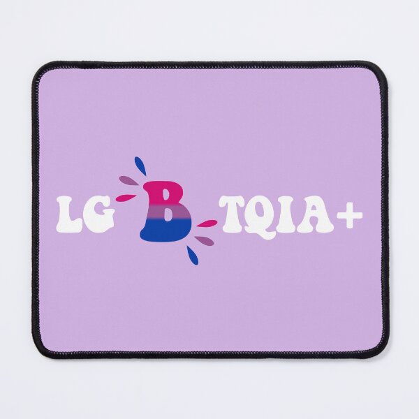 Item preview, I Put The B In LGBTQIA Plus Bisexual Flag White designed and sold by everything4eva.