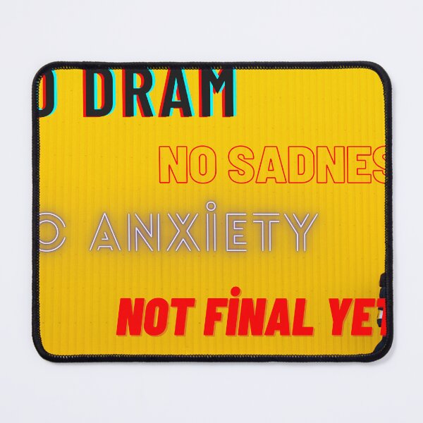 Item preview, No dram / No sadness - Stranger Things Stickers designed and sold by Constructive27.