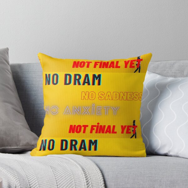 Item preview, No dram / No sadness - Stranger Things Stickers designed and sold by Constructive27.