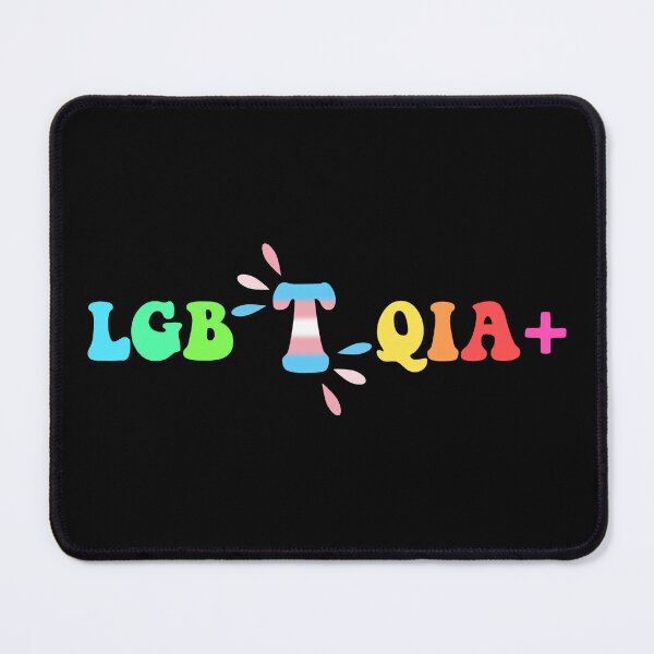 Item preview, I Put The T In LGBTQIA Plus Transgender Flag designed and sold by everything4eva.