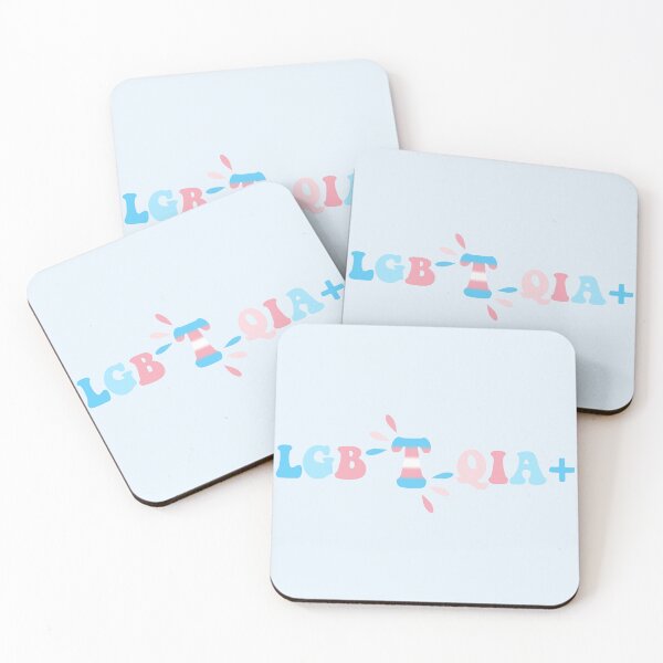 Item preview, I Put The T In LGBTQIA Plus Transgender Flag designed and sold by everything4eva.