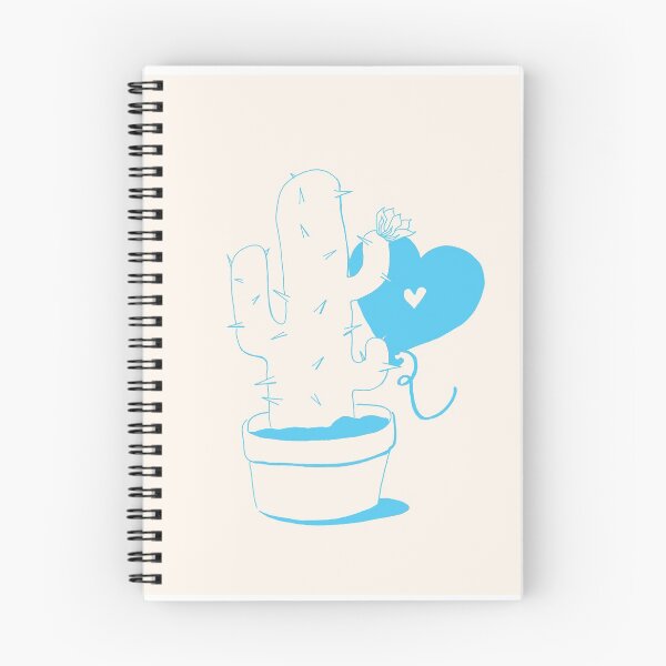 Item preview, Cactus and Balloon LightBlue designed and sold by aevy.