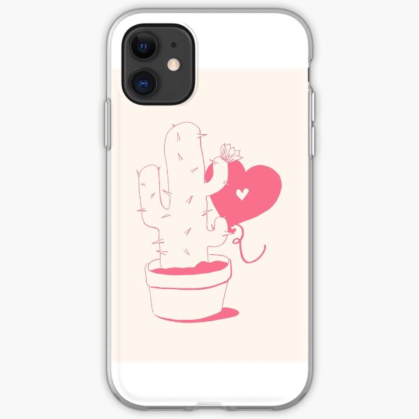 Cactus and Balloon iPhone Soft Case