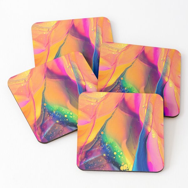 Artikelvorschau, Visionary Love - Fine art acrylic painting entworfen und verkauft von Tiktus.