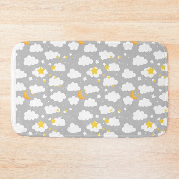 Item preview, a night sky pattern,star,moon,cloud designed and sold by zzzozzo.