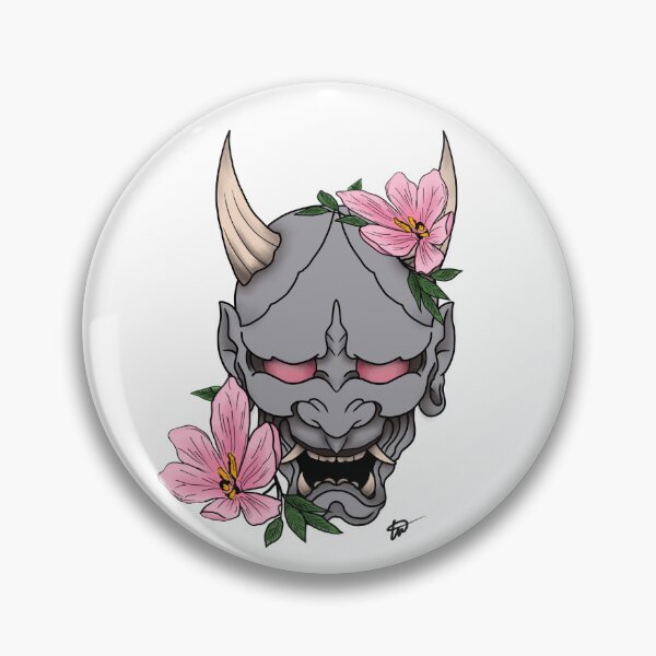Item preview, ONI mask design  designed and sold by Lucy Wrightson.