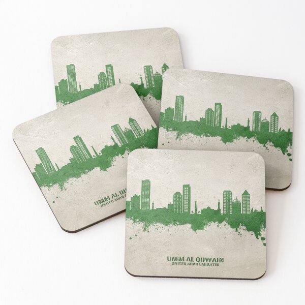 Item preview, Umm Al Quwain Skyline designed and sold by ArtPrints.
