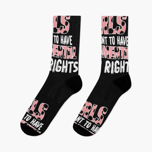 Item preview, funny design Girls Just Want to Have Fundamental Rights leopard designed and sold by Mac Store.