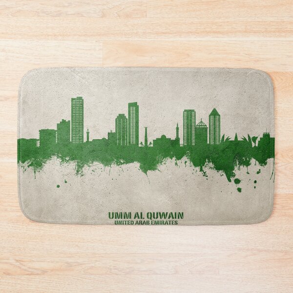 Artikelvorschau, Umm Al Quwain Skyline entworfen und verkauft von ArtPrints.