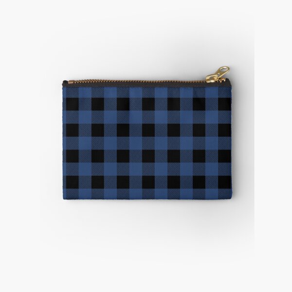 Item preview, Blue and Black Buffalo Plaid Pattern designed and sold by starrylite.