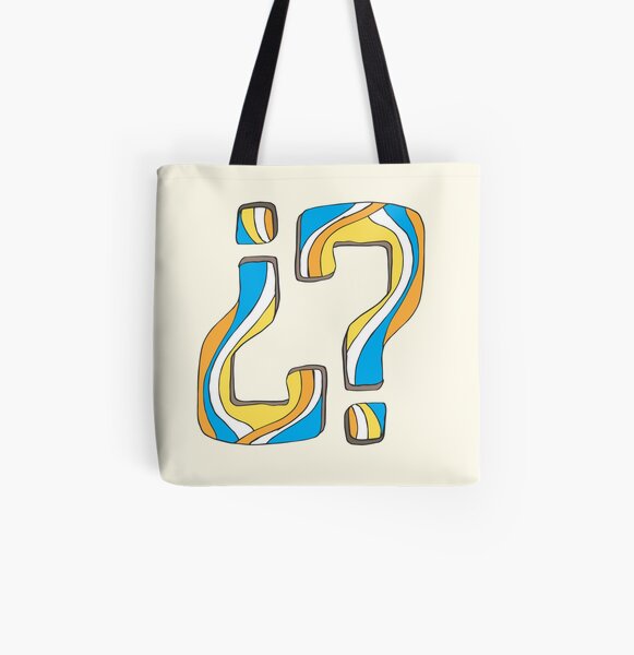 Did I say something funny? All Over Print Tote Bag