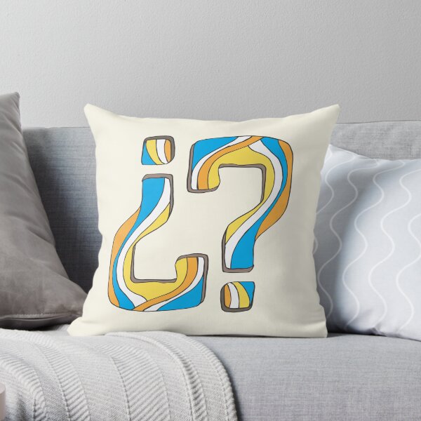 Did I say something funny? Throw Pillow