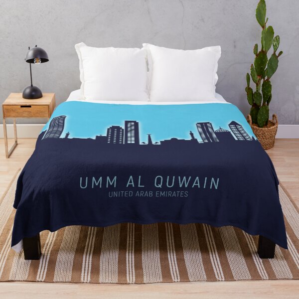 Item preview, Umm Al Quwain Skyline designed and sold by ArtPrints.