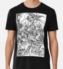 APOCALYPSE, Durer, Revelation, 4 Horsemen, Four Riders, Premium T-Shirt